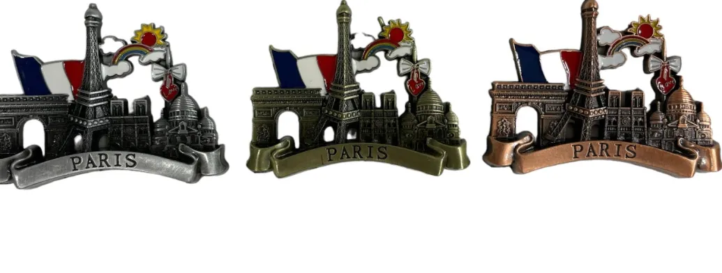 Magnet Tour Eiffel monuments arc en ciel ๐ soleil โ€๏ธ