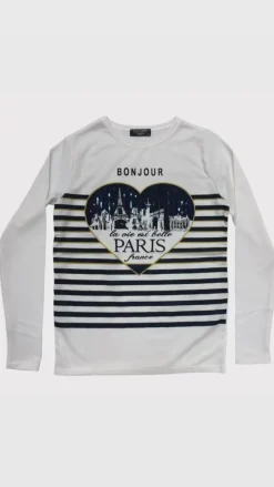 Manche longue Paris BONJOUR