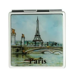 Miroir Tour Eiffel Bleu