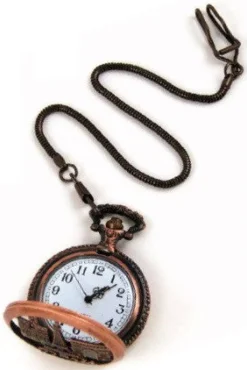 Montre gousset 3 Monuments de Paris couleur cuivre