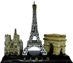 Monuments de Paris en résine (grand modèle)