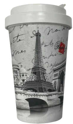 Mug de Voyage Eco-Friendly Souvenir Paris