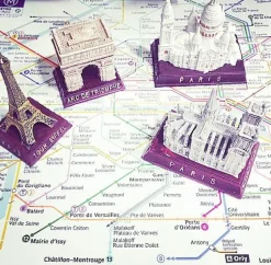 Pack 4 Monuments de Paris