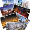Pack de 10 cartes postales souvenir de Paris