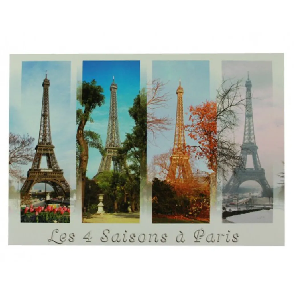 Pack de 10 cartes postales souvenir de Paris