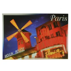 Pack de 10 cartes postales souvenir de Paris
