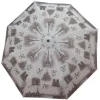 Parapluie Paris noir et blanc