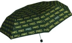 Parapluie Paris Paris Noir et Or