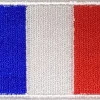Patch écusson drapeau France  3D