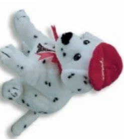 Peluche dalmatien avec béret Paris