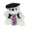 Peluche Le French "béret écharpe tricolore"