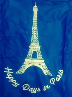 Poncho pluie Tour Eiffel "Happy Days in Paris"