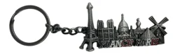 Porte clé monuments de Paris en relief