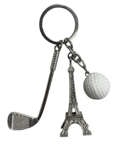 Porte clés Tour Eiffel balle de golf