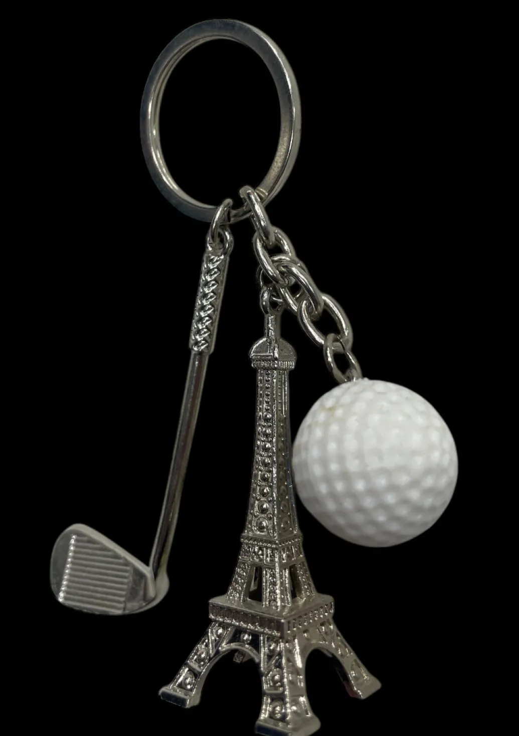 Porte clés Tour Eiffel balle de golf