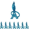 Porte clés tour Eiffel bleu