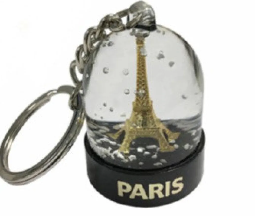 Porte clés Tour Eiffel boule de neige