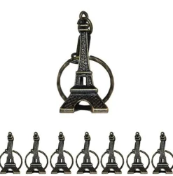 Porte clés tour Eiffel bronze
