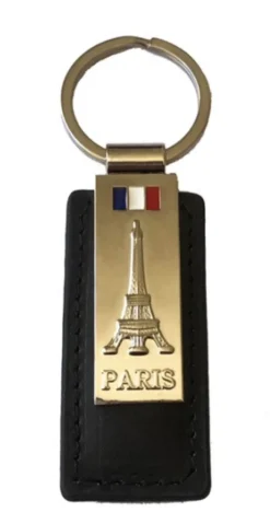 Porte clés Tour Eiffel noir / marron