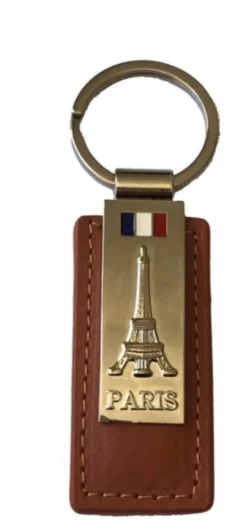 Porte clés Tour Eiffel noir / marron