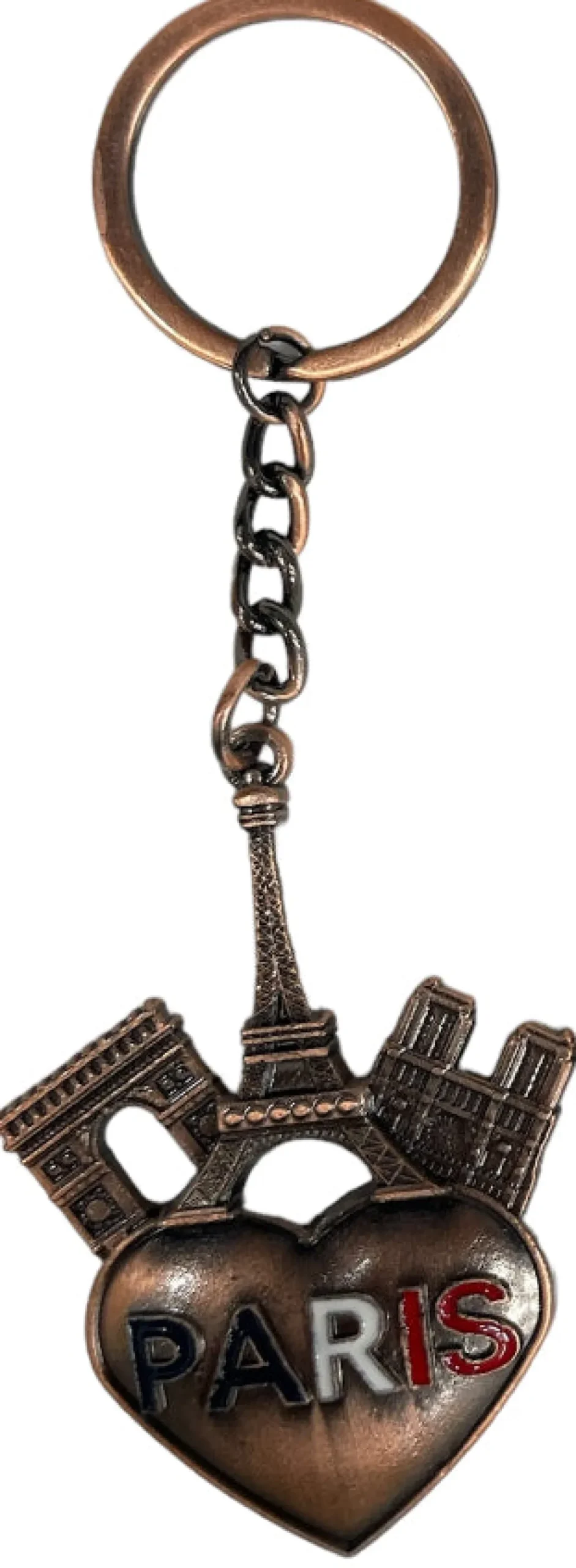 Porte clés Tour Eiffel Paris Cล“ur Monuments