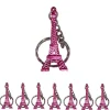 Porte clés tour Eiffel rose