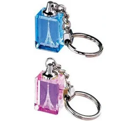Porte-clés cristal Paris