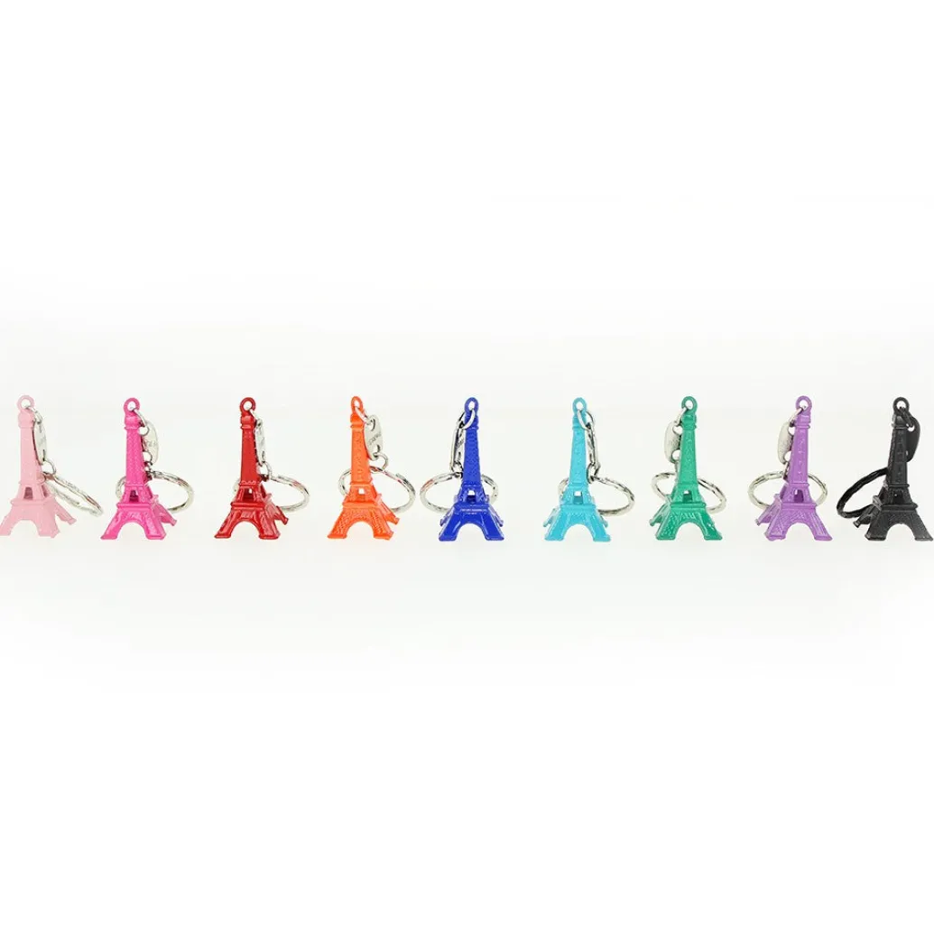 Porte-clés Tour Eiffel couleur