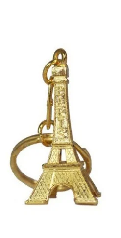 Porte-clés Tour Eiffel doré