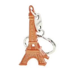 Porte-clés Tour Eiffel Orange