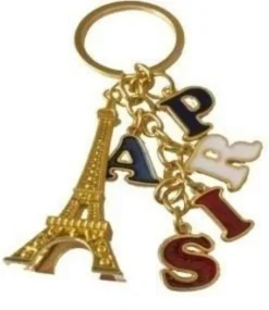 Porte-clés Tour Eiffel Paris métal