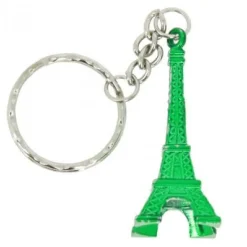 Porte-clés Tour Eiffel vert