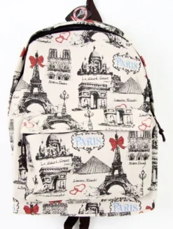 Sac à dos Paris Tour Eiffel monuments