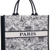 Sac Paris Book tote médium