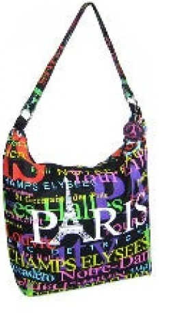 Sac Paris Tour Eiffel multicolore