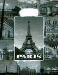 Sac plastique "Souvenir de Paris"