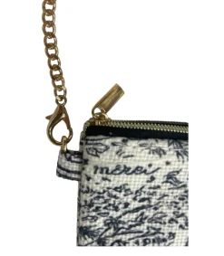 Sac pochette Paris monument toile de Jouy