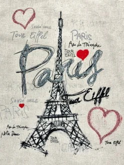 Sac tôt Bag Tour Eiffel Paris coeur โฅ๏ธ
