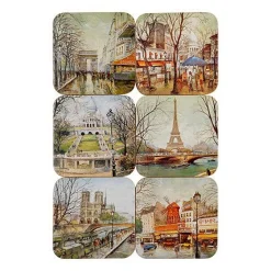6 sous-verre Paris