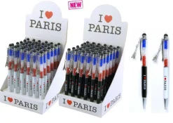 Stylo tactile strass Tour Eiffel