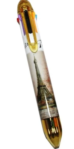 Stylo Tour Eiffel 7 couleurs