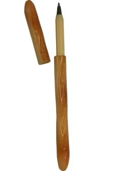 4 stylos baguette magnétique avec  pochette souvenirs de France