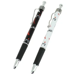 Stylos Tour Eiffel noir et blanc par 2