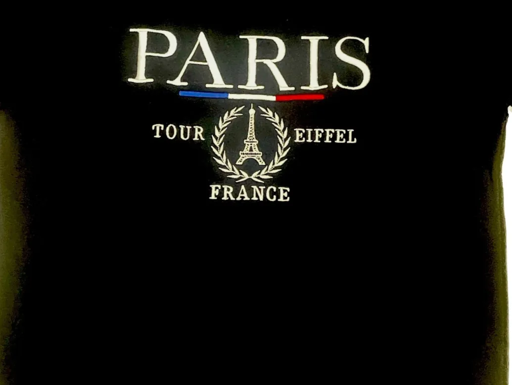 Sweat Paris France brodé