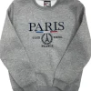 Sweat-Shirt Gris Paris France ๐ซ๐ท