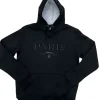 Sweat-shirt Paris Tour Eiffel Black