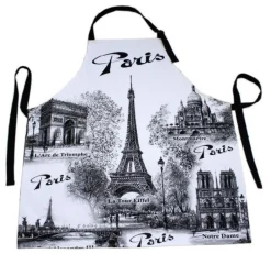 Tablier de cuisine monuments de Paris