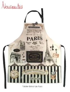Tablier de cuisine "Café de Paris"