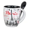 Tasse "Chats amoureux" + cuillère