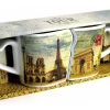 Tasse souvenir de Paris duo 4 monuments de Paris vintage